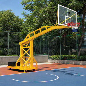Basket Ball Pole Movable X Design